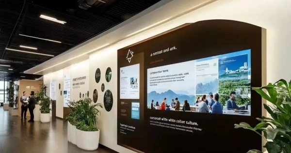 形象墻成為傳遞企業(yè)魅力的超級(jí)媒介！